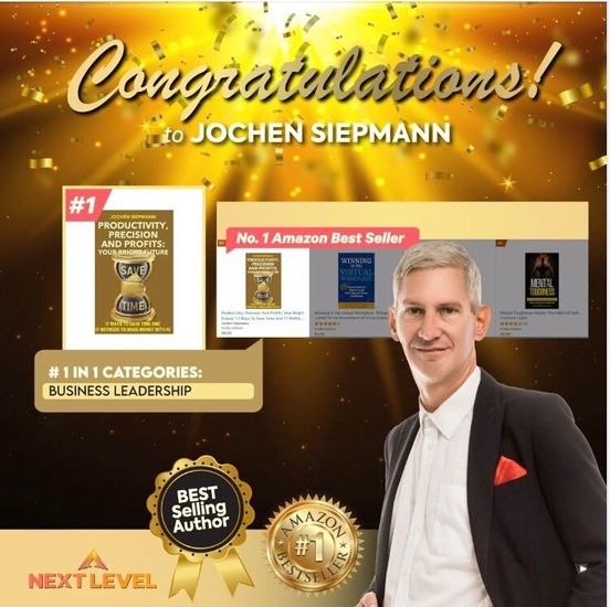 AI Innovator Jochen Siepmann’s Book Productivity, Precision, and Profits Becomes an Amazon No. 1 Best Seller AI Innovator Jochen Siepmann’s Book Productivity, Precision, and Profits Becomes an Amazon No. 1 Best Seller